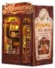 Memories Music Bookshop DIY Book Nook miniatúrny domček 3D Náhľad obrázku produktu 1