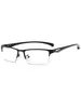 VeyRey Blue Light Blocking Glasses Square Sture Black Voir les images du produit 1