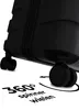 Norix Onyx Black Handgepäck Koffer 55x40x20 cm – 43 L – Produktbild-Vorschau 5
