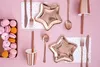 Piatto di carta a stella 18 cm oro rosa, set di 6 pezzi Anteprima dell’immagine prodotto 2