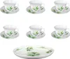 Set Maiglöckchen Servierplatte Ø 30 cm+ Teeservice Set 6 Produktbild-Vorschau 1