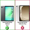 Hülle für Samsung Galaxy Tab A11 -  Schwarzes Gehäuse mit Produktbild-Vorschau 2