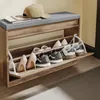 SoBuy banc rangement chaussures avec étagères Banc de Voir les images du produit 10