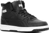 A black Puma high-top sneaker with white accents and a white sole, shown from a side-front angle against a white background. Produktbild-Vorschau