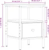 vidaXL Szafki nocne 2 szt. dąb sonoma 34x36x50 cm Materiał Podgląd zdjęcia produktu 7
