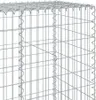 vidaXL Gabione mit Deckel 1000x50x200 cm Verzinktes Eisen Produktbild-Vorschau 5