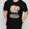 Mr. & Mrs. Panda Größe XL T-Shirt Wombat - Schwarz - Produktbild-Vorschau 3