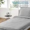 JEMIDI Bettwäsche mit Rüschen Set - 135 x 200 cm - Einzel Produktbild-Vorschau 2