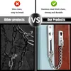 Door Chain Lock, Türkette Sicherheitsschloss, Edelstahl Produktbild-Vorschau 5