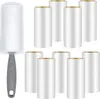 9 Rollen 540 Blatt Fusselrolle mit 1 Staubschutzhüllen + 1 Produktbild-Vorschau 1