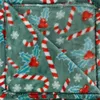 ATMOSPHERA | Wohndecke - Weihnachtsdecke - grün mit bunten Produktbild-Vorschau 6