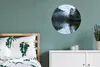 MuchoWow® Aluminium Wandkreis Nebel über dem See im Haida Produktbild-Vorschau 4