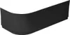 Polysan VIVA R 175 Frontschürze, schwarz matt, Oberfläche Produktbild-Vorschau 1