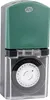 REV Zeitschaltuhr mechanisch IP44 schwarz-grün Produktbild-Vorschau 1