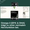 Vita Elements Omega 3 365 Kapslí EPA DHA Rybí Olej Výživový Náhled obrázku produktu 6