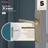 DOMINO Türgriff Blind Drückergarnitur | Langschildgarnitur Produktbild-Vorschau 6
