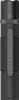 A close-up, straight-on view of a black flashlight. Produktbild-Vorschau