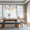 Lampada a sospensione LUMINA nero-miele 8xE14x40W in Anteprima dell’immagine prodotto 6