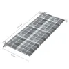 2-Sitzer-Gartenbank mit Auflage 120 cm Massivholz Produktbild-Vorschau 11