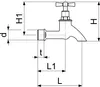 Js Auslaufventil Mit Strahlregler Ohne Anteprima dell’immagine prodotto 2