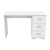 Bureau 3 tiroirs blancReproduction L120 cm - Galaxy Voir les images du produit 5