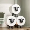 WC Rollenhalter Schaf Lustiger Toilettenpapierhalter 3 Produktbild-Vorschau 4