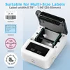 Phomemo M120 Etikettendrucker - Bluetooth-Etikettendrucker Produktbild-Vorschau 5