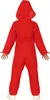 A child wearing a red hooded costume, shown from the back. Náhled obrázku produktu