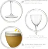 Collage of images and text describing features of a cocktail glass. Produktbild-Vorschau