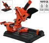 A close-up studio shot of an orange and black angle grinder stand. Anteprima dell’immagine prodotto