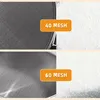 Set mit 3 feinmaschigen Sieben inklusive Bürste, rundes Produktbild-Vorschau 4