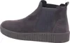 A side view of a gray Chelsea boot with a thick sole. Produktbild-Vorschau