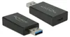 DELOCK USB3.1 Adapter C -> A Bu/St schwarz Anteprima dell’immagine prodotto 5