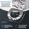 SANILO® WC-Sitz mit Absenkautomatik und Schnellverschluss Produktbild-Vorschau 4