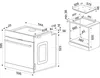 Amica EHCX 933 110 E, Herd-Set, Glaskeramik-Kochfeld, Fine Produktbild-Vorschau 4
