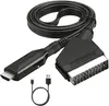 Scart auf zu HDMI Konverter Kabel Video Audio Adapter Produktbild-Vorschau 2