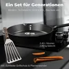 TECOR Gusseisenpfanne Induktion 28 cm geschliffen Produktbild-Vorschau 5