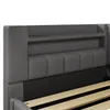 Lit rembourré Flieks 90 x 200 cm / 180 x 200 cm avec LED, Voir les images du produit 9