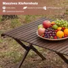 Składany stół kempingowy COSTWAY, drewniany stół piknikowy Podgląd zdjęcia produktu 6