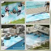 Outsunny Outdoor Teppich wendbarer robuster Wetterfest Produktbild-Vorschau 7