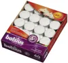 Bolsius Teelichter weiß, Höhe 1,9 cm, Ø 3,8 cm, 40 Stück Produktbild-Vorschau 1