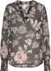 LASCANA Chiffonbluse schwarz bedruckt Größe 34 Produktbild-Vorschau 1
