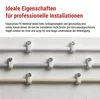 Kabelschelle 6 mm, weiss, 50 Stk Produktbild-Vorschau