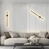 ZMH LED Wandleuchten innen 60CM Schwarz Modern Schwenkbar Produktbild-Vorschau 5