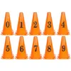Jeu de chiffres Cônes avec chiffres 1 jeu Voir les images du produit 1