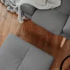 Idohome - Ausklappbarer Sessel mit Fußhocker LILA Produktbild-Vorschau 6