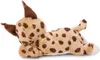 A plush toy lynx lying on its side against a white background. Produktbild-Vorschau