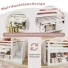 MODFU Hochbett Kinderbett 90x200cm mit Schrank und Produktbild-Vorschau 3