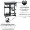 WENKO Küchenwagen Mod. Bon Appetit mit Rollen und Produktbild-Vorschau 3