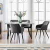 CLIPOP Chaises de salle à manger, lot de 6 chaises de Voir les images du produit 3